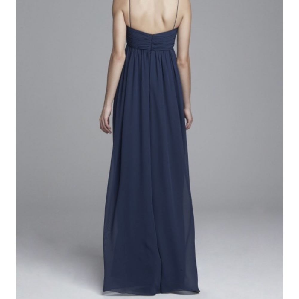 Amsale Bridesmaid dress, navy